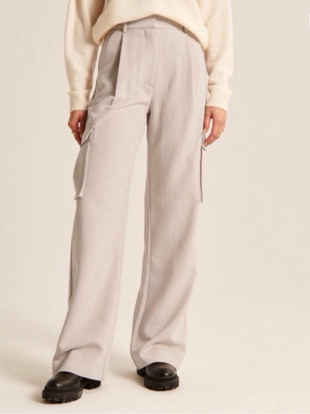 Abercrombie & Fitch Sloane Tailored Cargo Pants Women’s Size 25
